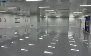 無(wú)塵車間的地面防滑處理，更多搜索視頻號(hào)：@凈化東哥